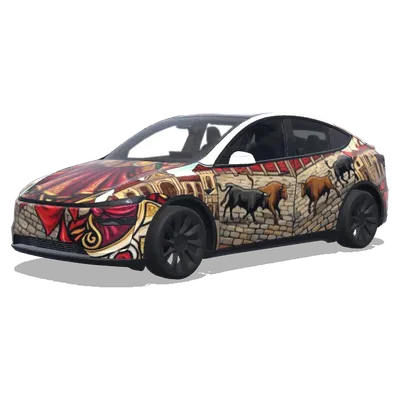 Pamplona – Tesla Model Y Wrap