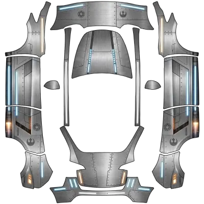Vaisseau 2 – Tesla Model Y wrap