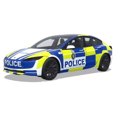 比利時警察（Police belge battenbrug） – 特斯拉 Model 3 塗裝