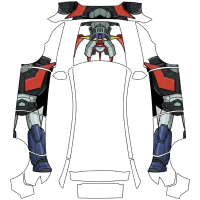 魔神Z（Mazinger Z1） – 特斯拉 Model Y 塗裝