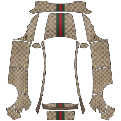 Gucci – wrap para Tesla Model Y