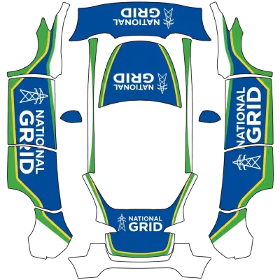 내셔널 그리드 (National Grid) – 테슬라 Model Y 랩핑