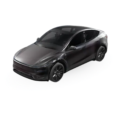 KPMF Lila Schwarz (KPMF Purple Black) – Tesla Model Y Wrap