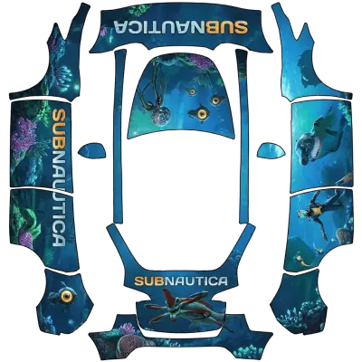 Subnautica – Tesla Model Y Wrap
