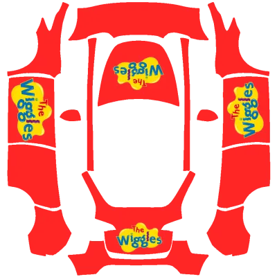 위글스 빅 레드 카 (The Wiggles Big Red Car) – 테슬라 Model Y 랩핑