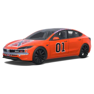 李將軍（General_Lee） – 特斯拉 Model 3 塗裝