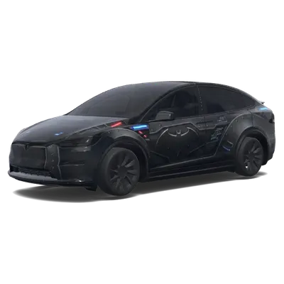 Batmobile Design (make a Batmobile design.) – Tesla Model X Wrap
