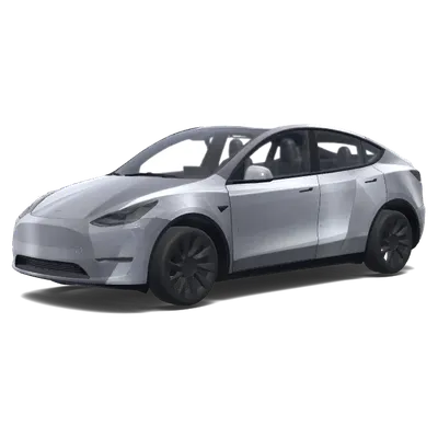 银色隐形车衣 – 特斯拉 Model Y 涂装