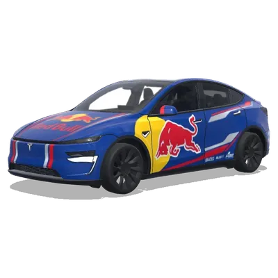 red bull f1 wrap. – Tesla Model Y wrap
