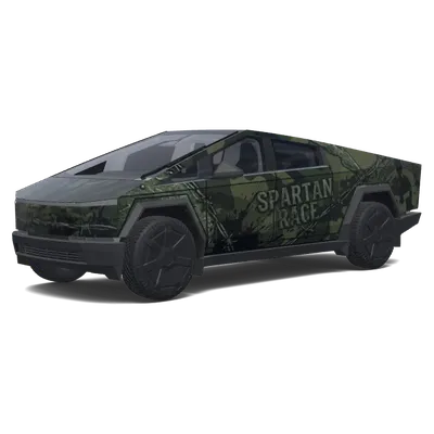 スパルタンビースト – テスラ Cybertruck ラッピング