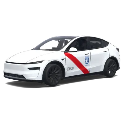 마드리드 택시 (Taxi Madrid) – 테슬라 Model Y 랩핑
