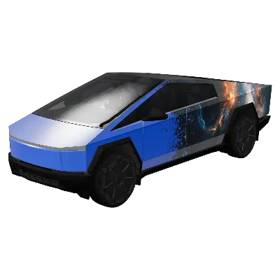 코스믹 어센트 (Cosmic Ascent) – 테슬라 Cybertruck 랩핑