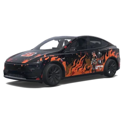 Design sur référence – covering Tesla Model Y