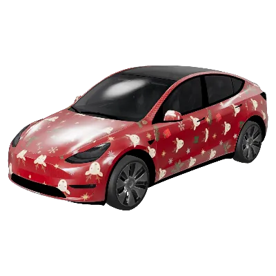 クリスマストナカイセーター (Festive Reindeer Ugly Sweater) – テスラ Model Y ラッピング