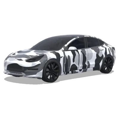 Details auf Auto (keep same detials and put it on the car) – Tesla Model 3 Wrap