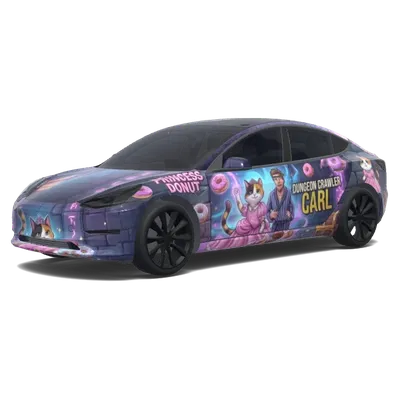 Dungeon Crawler Carl – Tesla Model 3 wrap