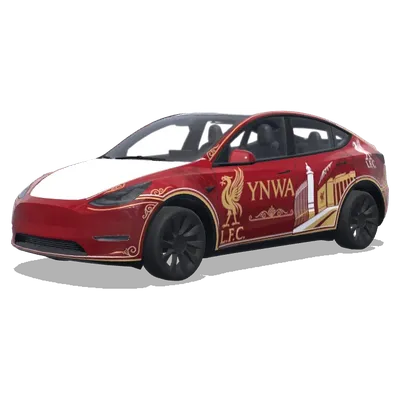 리버풀 FC (利物浦.) – 테슬라 Model Y 랩핑