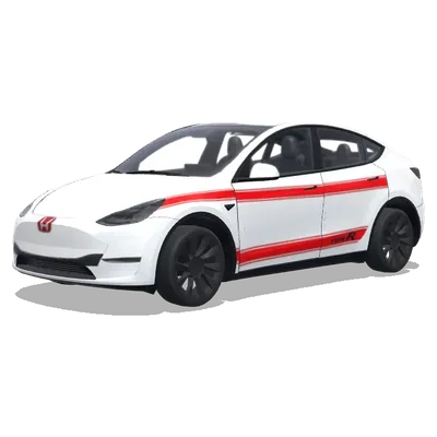 Honda Type R White – Tesla Model Y wrap
