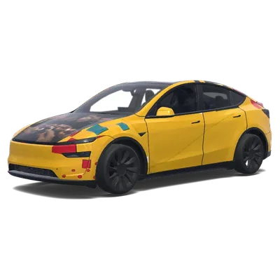 Light for me (Musk & Jensen) (Light for me（Musk&Jensen）) – テスラ Model Y ラッピング