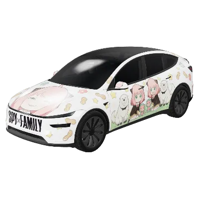 SPY x Family – テスラ Model Y L ラッピング