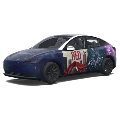 Taylor Swift Eras Tour (Taylor Swift Eras Tour theme.) – Tesla Model Y Wrap