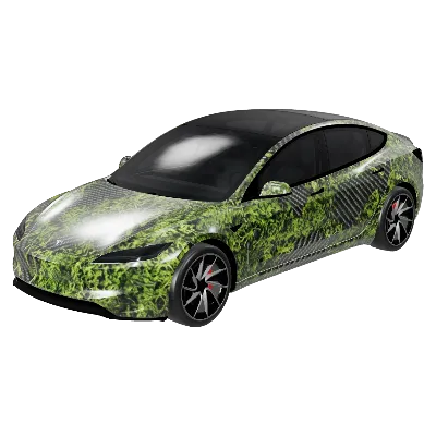 David Moss Tribute – Tesla Model 3 wrap