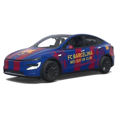 FC Barcelona (FC Barcelona.) – Tesla Model Y Wrap