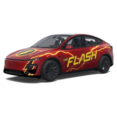 레드 플래시 라이트닝 랩 – 테슬라 Model Y 랩핑