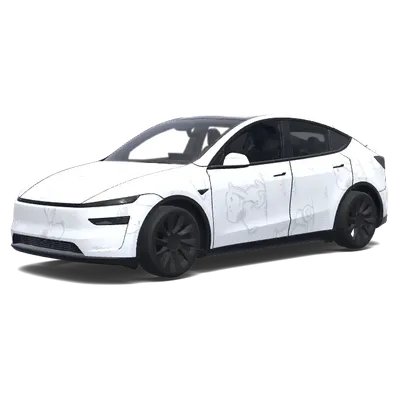 Snoopy Golf Weiß (Snoopy golf. Colors: white.) – Tesla Model Y Wrap