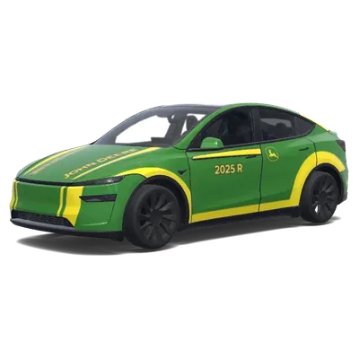 Vert John Deere Tesla – covering Tesla Model Y