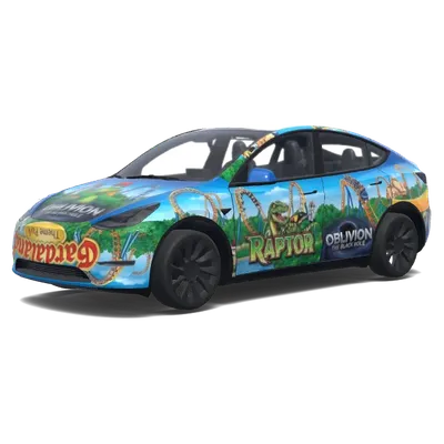 Gardaland Design – Tesla Model Y Wrap