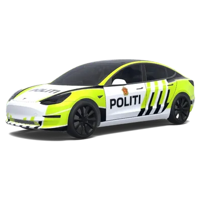 ノルウェー警察 テスラ ラップ – テスラ Model 3 ラッピング