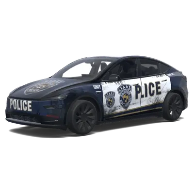 バイオハザード ラクーンシティ警察車 – テスラ Model Y ラッピング
