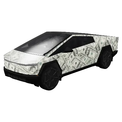 Денежные ходы (Money Moves) – оклейка Tesla Cybertruck