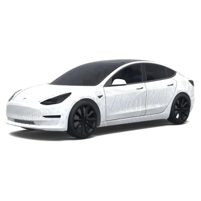 Betty Boop blanc (Betty Boop. Colors: white.) – covering Tesla Model 3