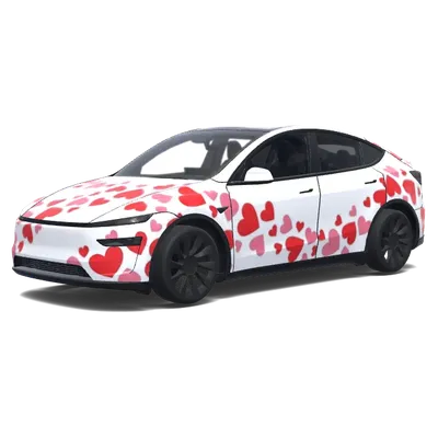 BMW Logo Tesla Wrap – Tesla Model Y wrap