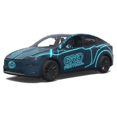 Tron Style – Tesla Model Y wrap