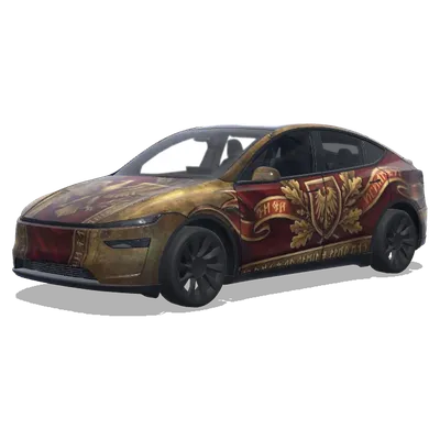 1945 German Style – テスラ Model Y ラッピング