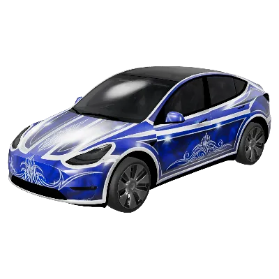 로얄 크롬 (Royal Chrome) – 테슬라 Model Y 랩핑