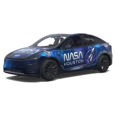 나사 휴스턴 (Nasa Houston.) – 테슬라 Model Y 랩핑