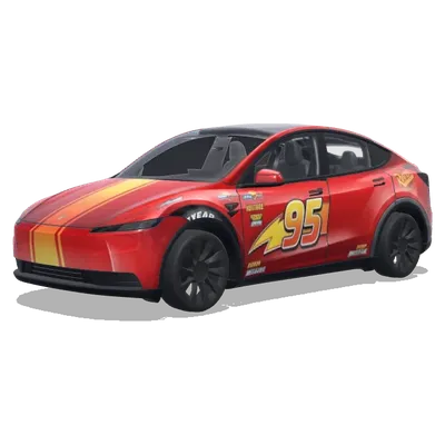 賽車總動員（カーズ.） – 特斯拉 Model Y 塗裝