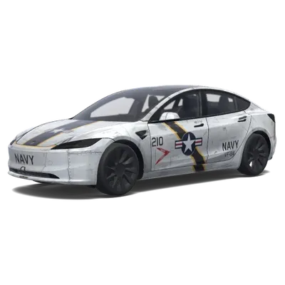 F-14 Jolly Rogers – Tesla Model 3 Wrap