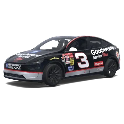 Dale Earnhardt Goodwrench 3. – Tesla Model Y wrap