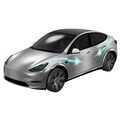 사이버메탈 스파크 (Cybermetal Spark) – 테슬라 Model Y 랩핑