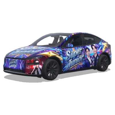 Super Junior (Super Junior.) – Tesla Model Y Wrap