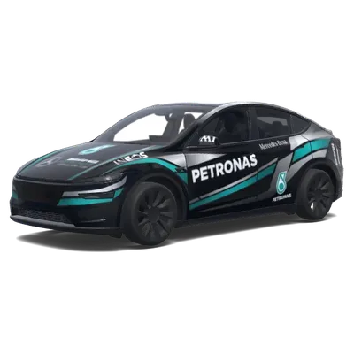 F1 AMG 페트로나스 모델 Y – 테슬라 Model Y 랩핑