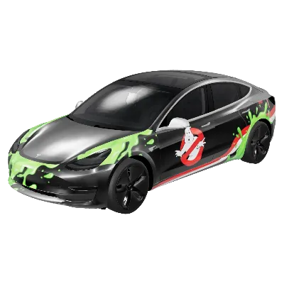 고스트버스터즈 모델 3 구형 (Ghostbusters - Model 3 Pre-2024 (Original)) – 테슬라 Model 3 랩핑
