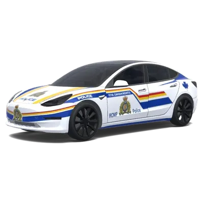 RCMPポリス – テスラ Model 3 ラッピング