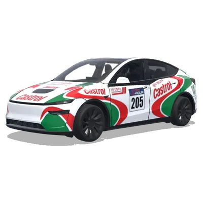 Castrol ST205 GT-FOUR (Castrol ST205 GT-FOUR.) – covering Tesla Model Y