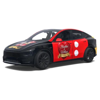 Mickey et Minnie (Mickey and Minnie) – covering Tesla Model Y